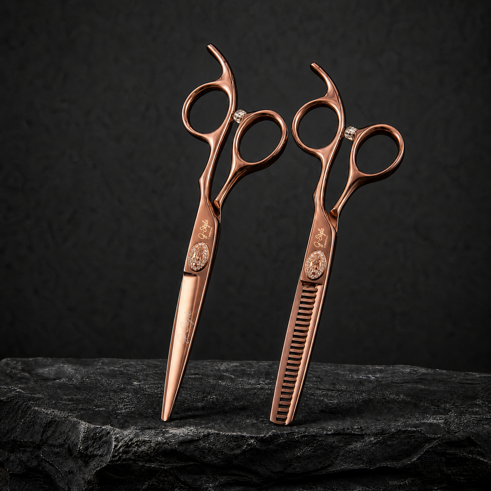 G-Style VG 10 Schaar Rose Goud